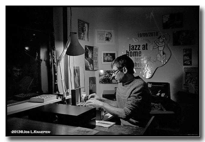 Jazz DJ Danny De Bock in de Jazzzolder 2013
