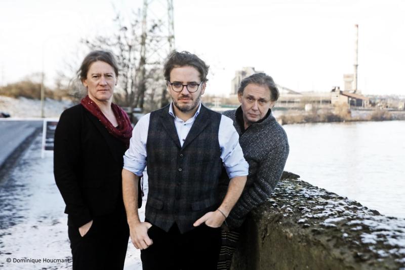 Johan Dupont Trio poseert