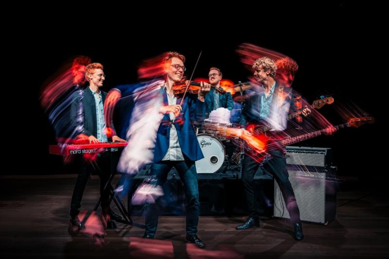 groepsfoto Floris and the Flames